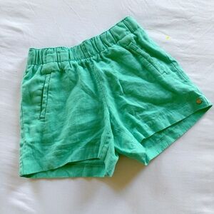 Lilly Pulitzer Green Linen Shorts size XXS